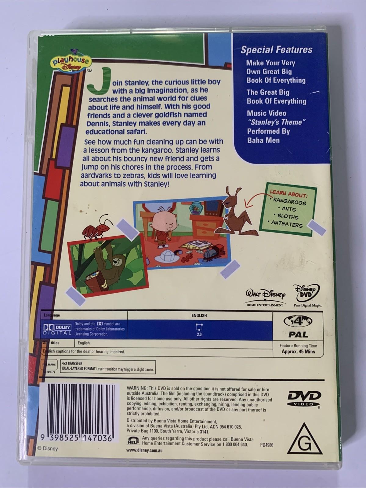 Stanley: Hop To It (DVD, 2003) Disney Animation Region 4