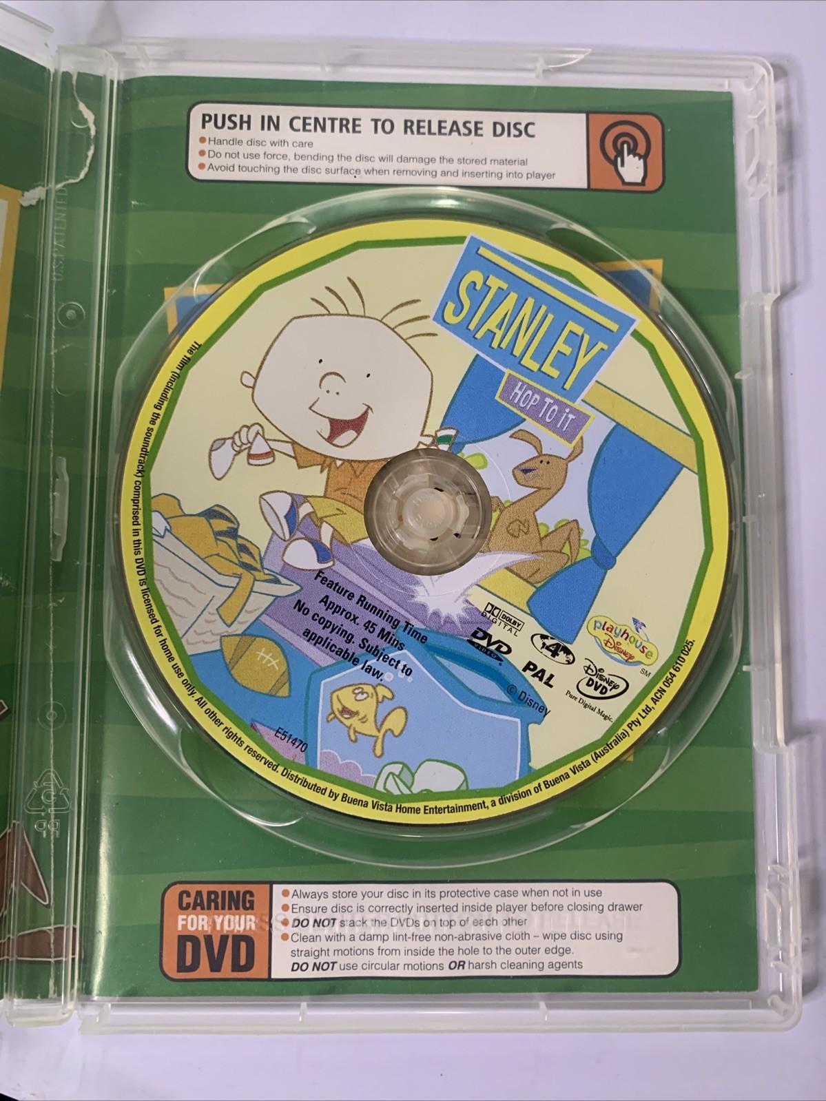 Stanley: Hop To It (DVD, 2003) Disney Animation Region 4