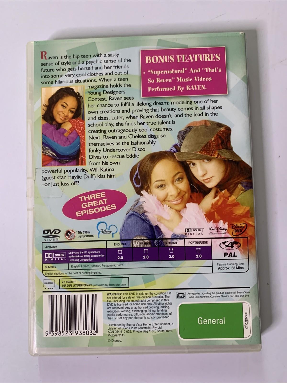 That's So Raven: Supernaturally Stylish Vol 1 (DVD, 2002) Disney Region 4
