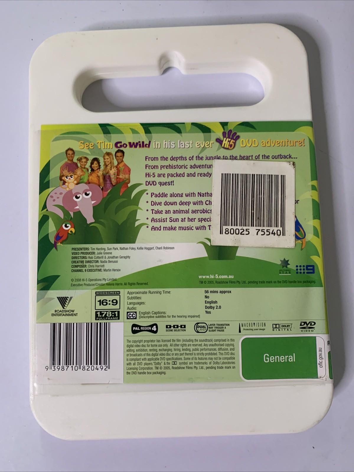 Hi-5 Go Wild (DVD, 2003) Region 4