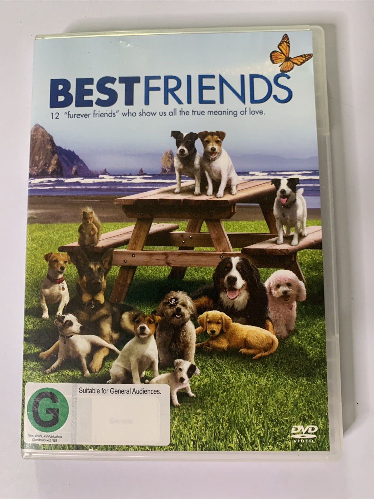 Best Friends: 12 Furever Friends (DVD, 2014) Dog Movie Region 4