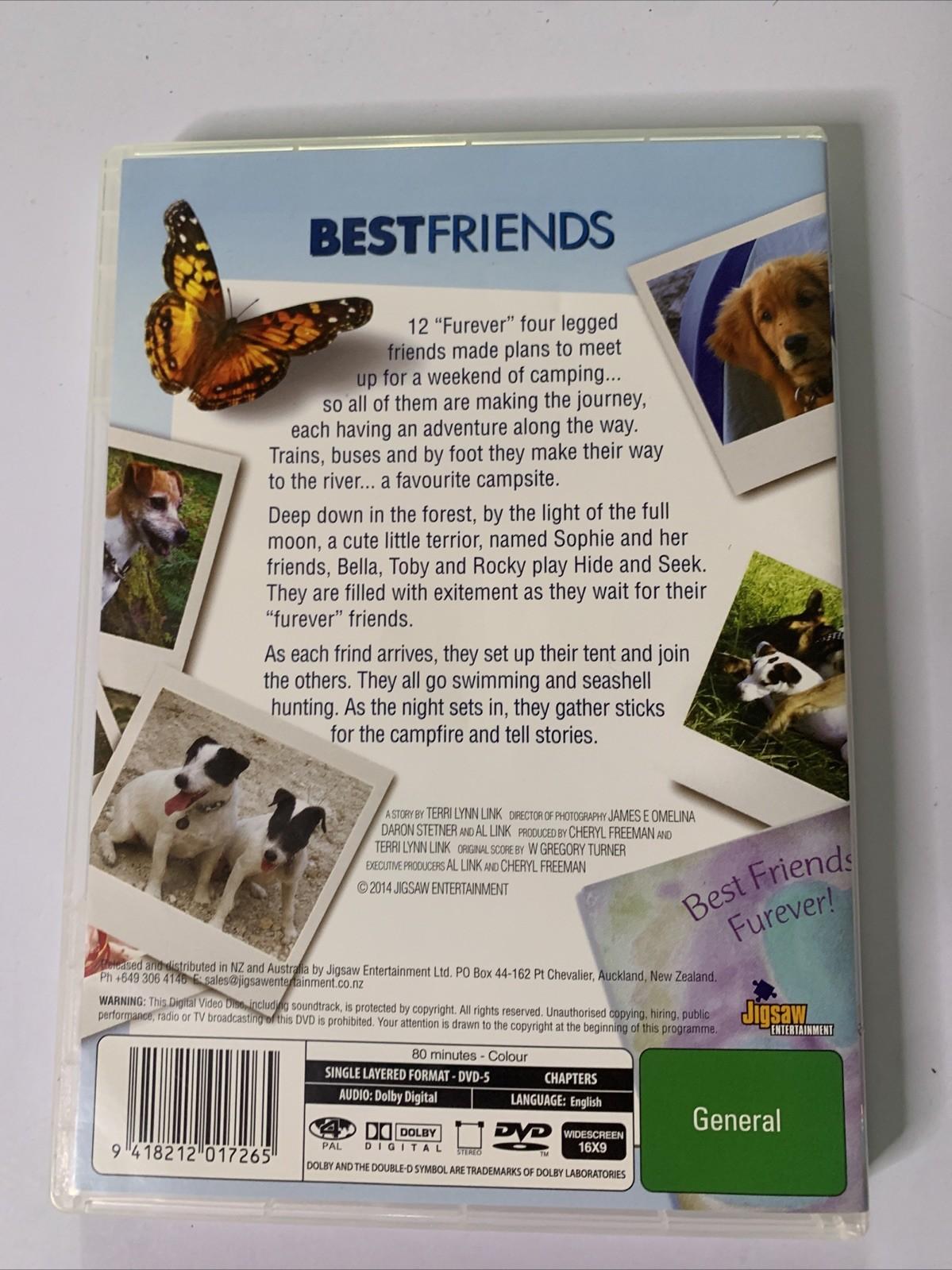 Best Friends: 12 Furever Friends (DVD, 2014) Dog Movie Region 4