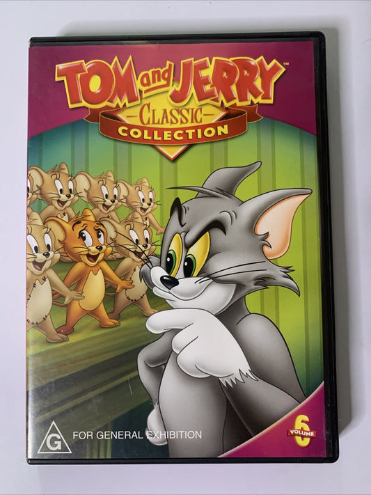Tom And Jerry Classic Collection : Vol 6 (DVD, 2000) Animation Region 4