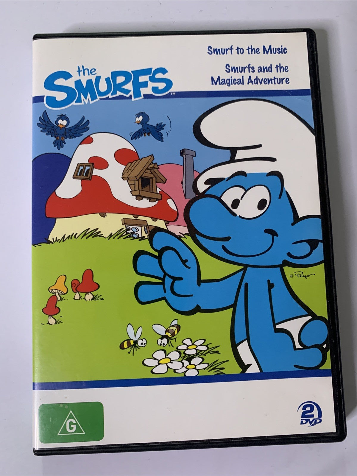 The Smurfs: To The Music / And The Magical Adventure (DVD, 2-Discs) Region 4