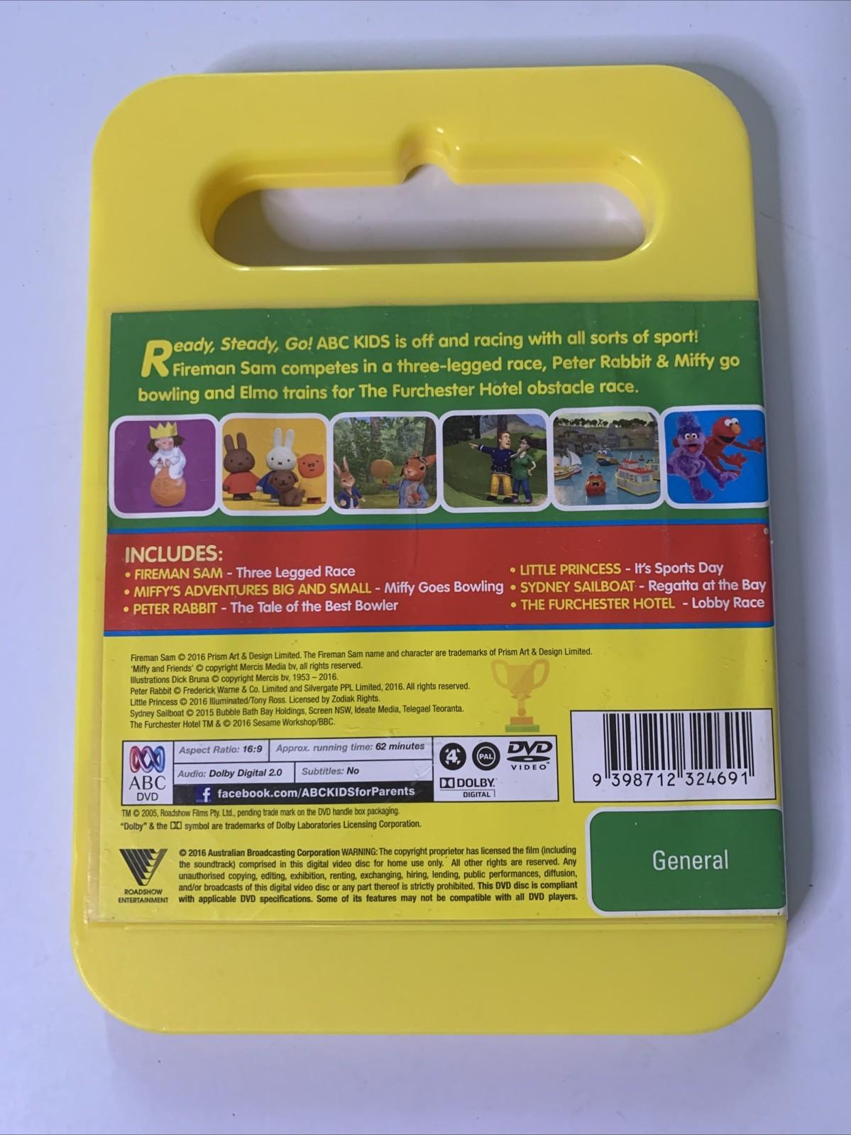 ABC Kids Ready, Steady, Go! (DVD, 2016) Region 4