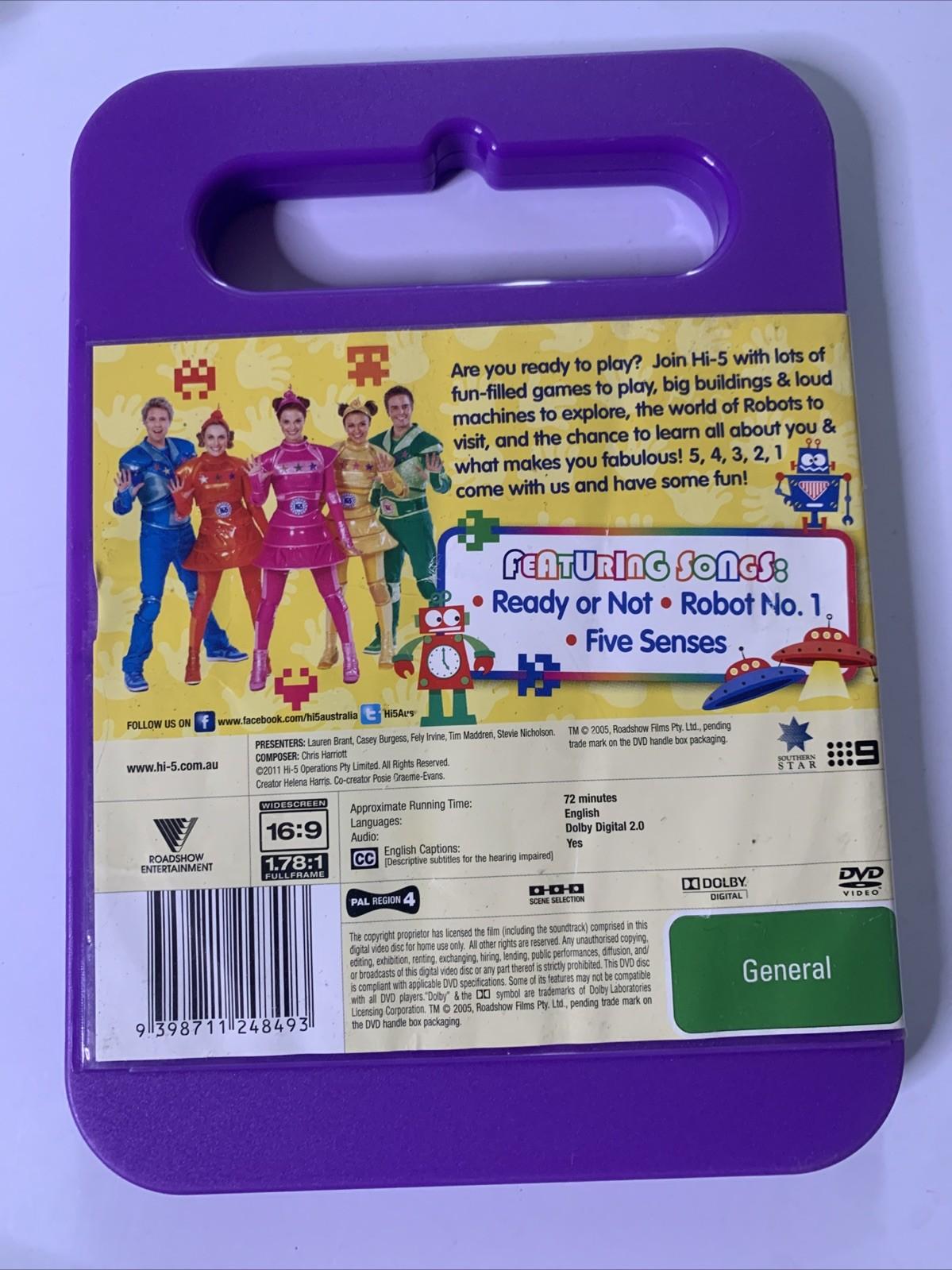 Hi-5 Ready Or Not (DVD, 2011) Region 4