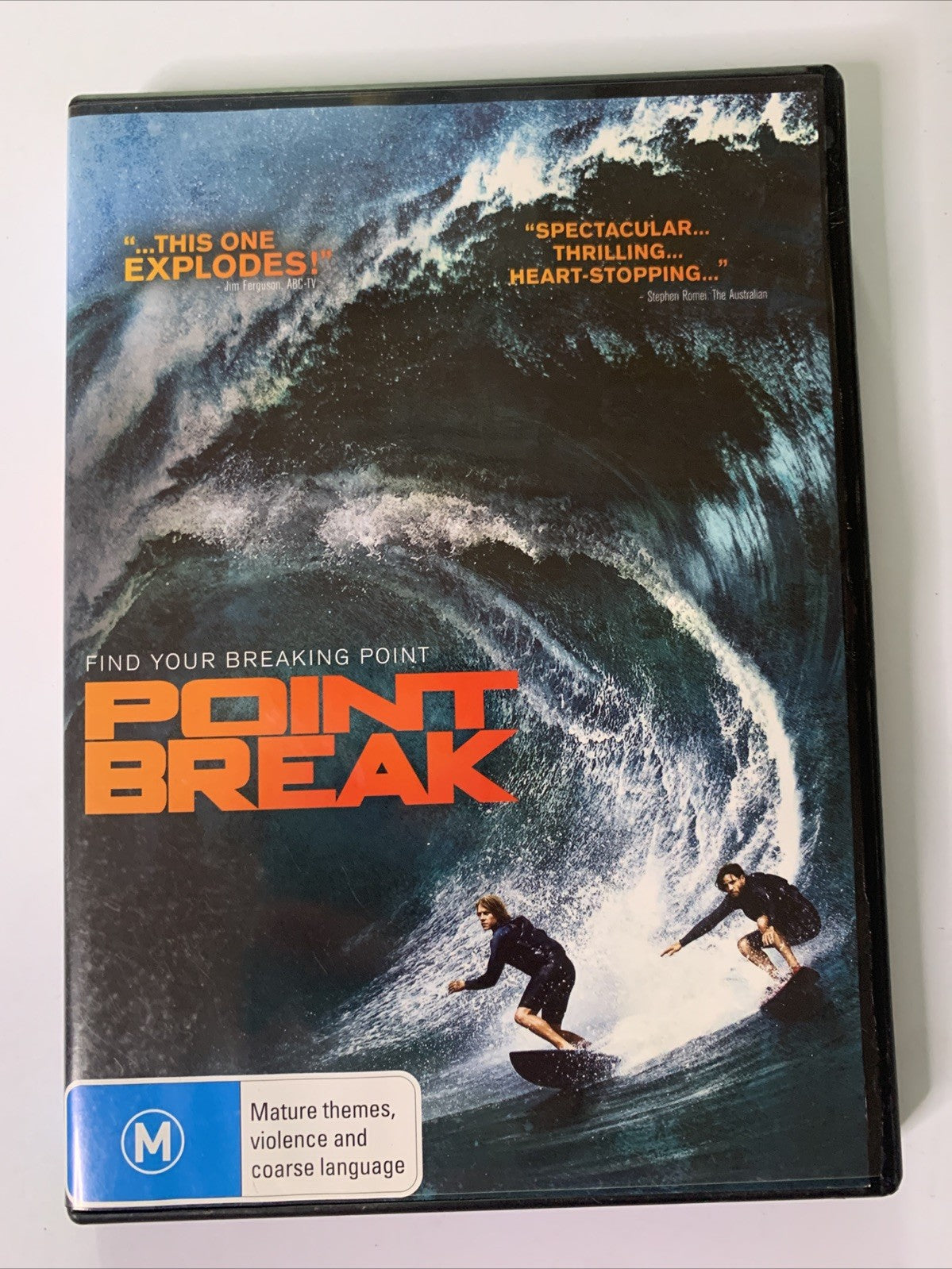 Point Break (DVD, 2015) Luke Bracey, Edgar Ramirez Region 4