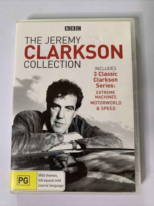 Jeremy Clarkson: Extreme Machines / Motorworld / Speed (DVD) Region 4