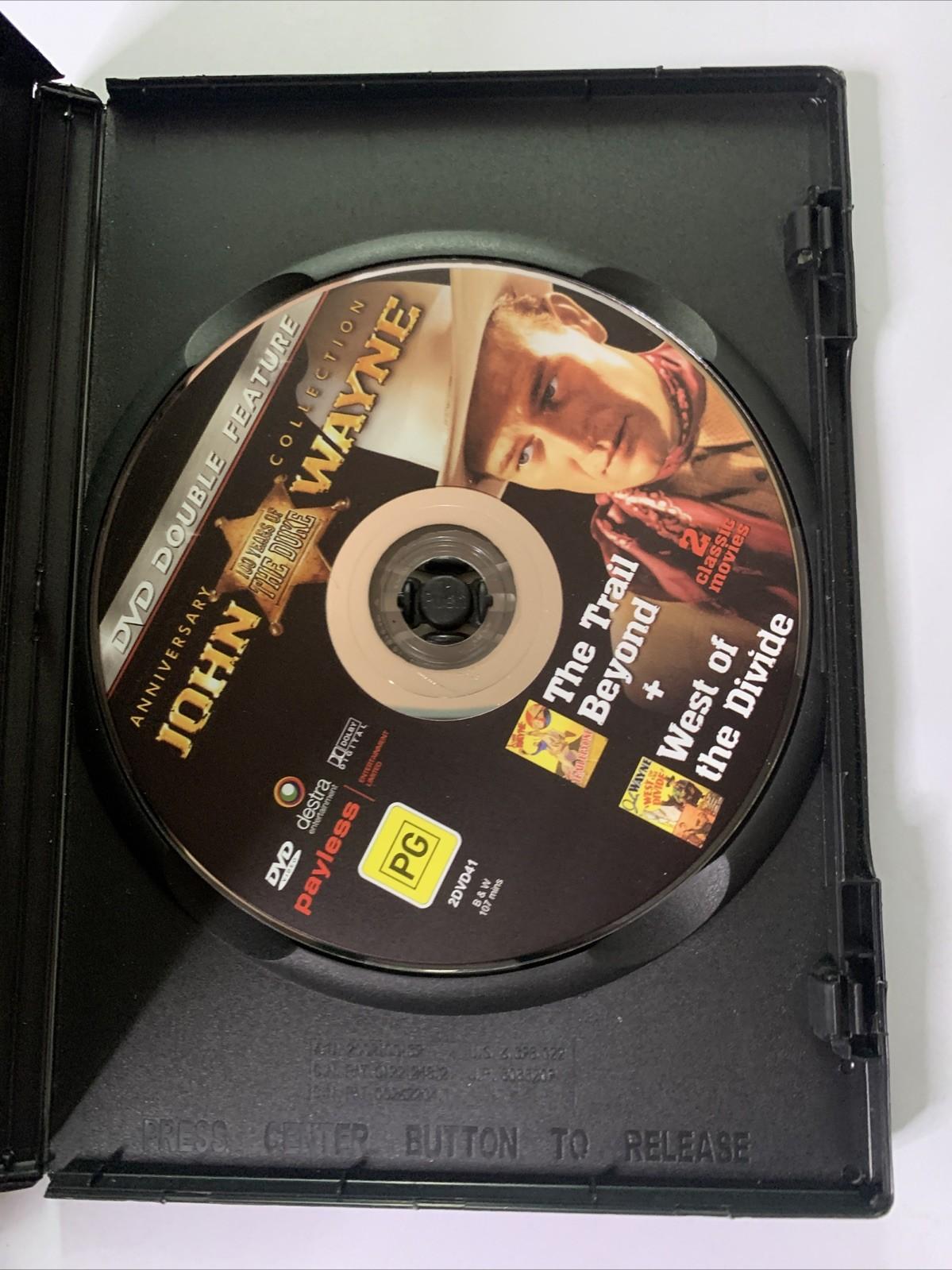 Trail Beyond / West Of Divide (DVD, 2009) John Wayne All Regions