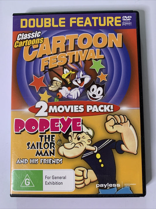Cartoon Festival & Popeye The Sailor Man (DVD) All Regions