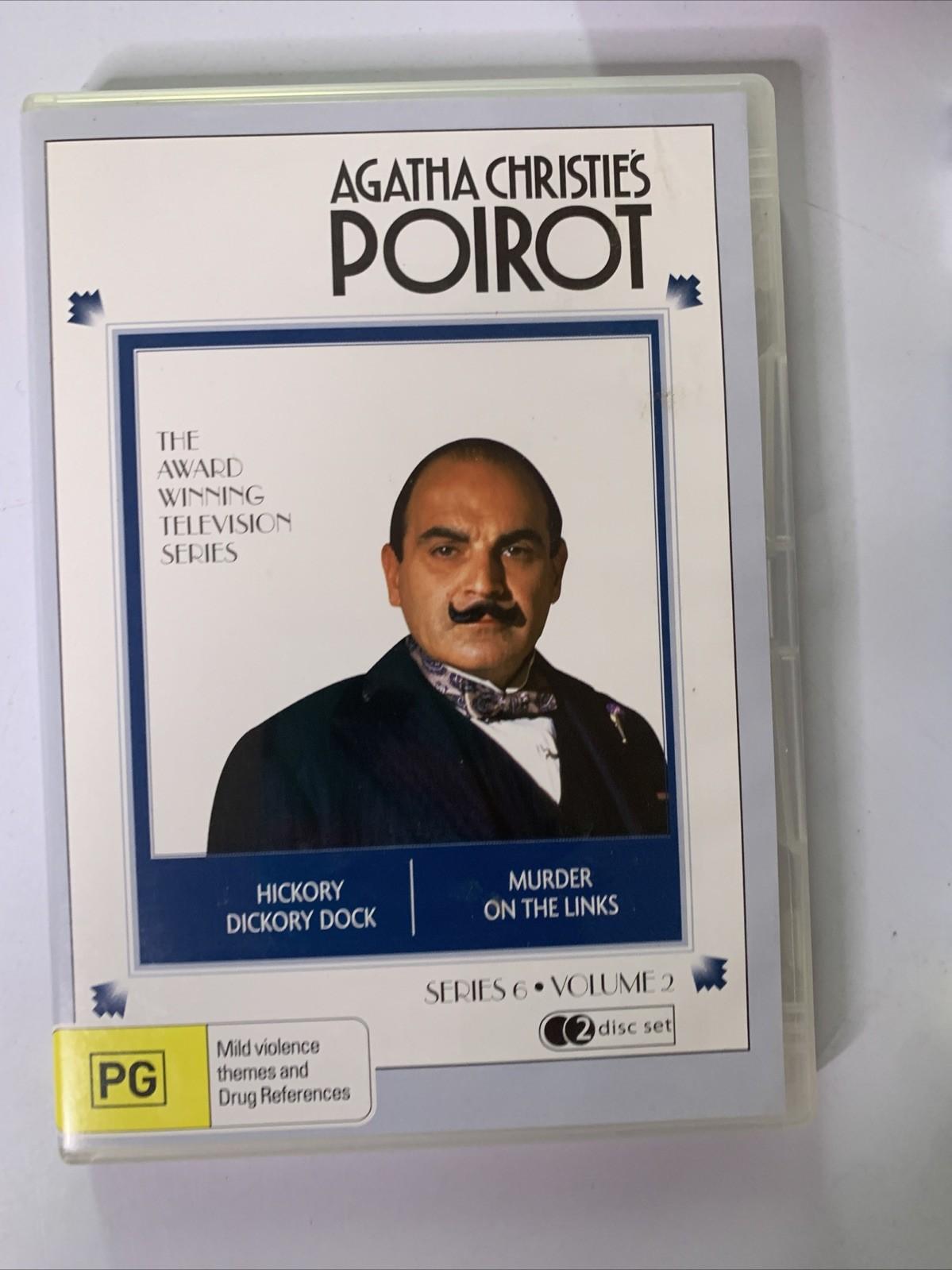 Agatha Christie Poirot : Series 6 (DVD, 1996, 4-Discs) All Regions