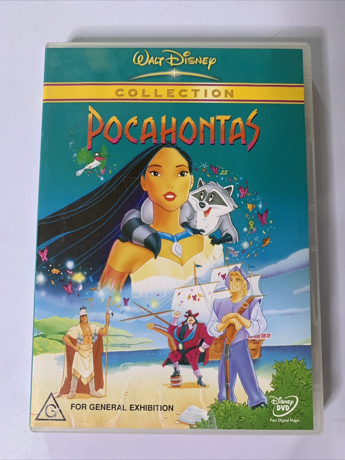 Pocahontas (DVD, 1995) Disney Animation Region 4