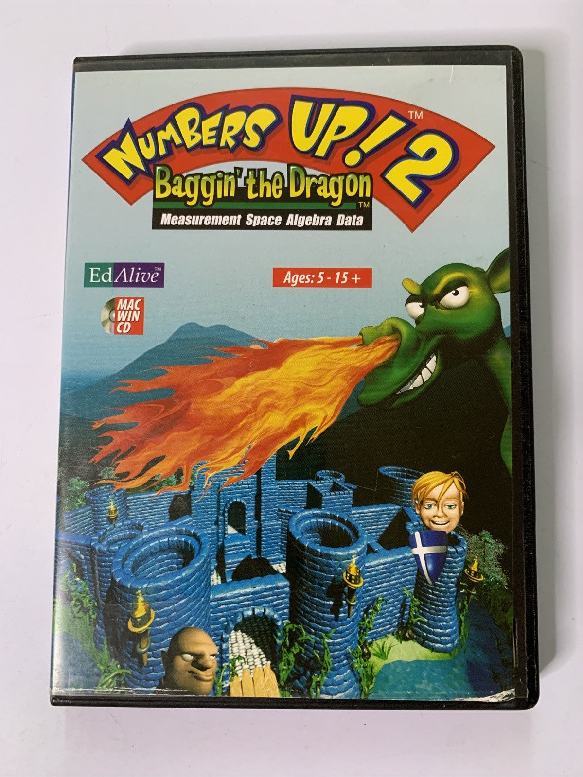 Numbers Up! 2 : Baggin' The Dragon PC CD-ROM Windows Mac Educational Game