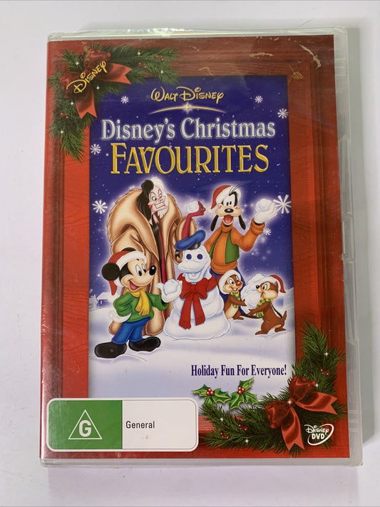 Disney's Christmas Favourites (DVD, 2005) Animation Region 4 NEW Sealed