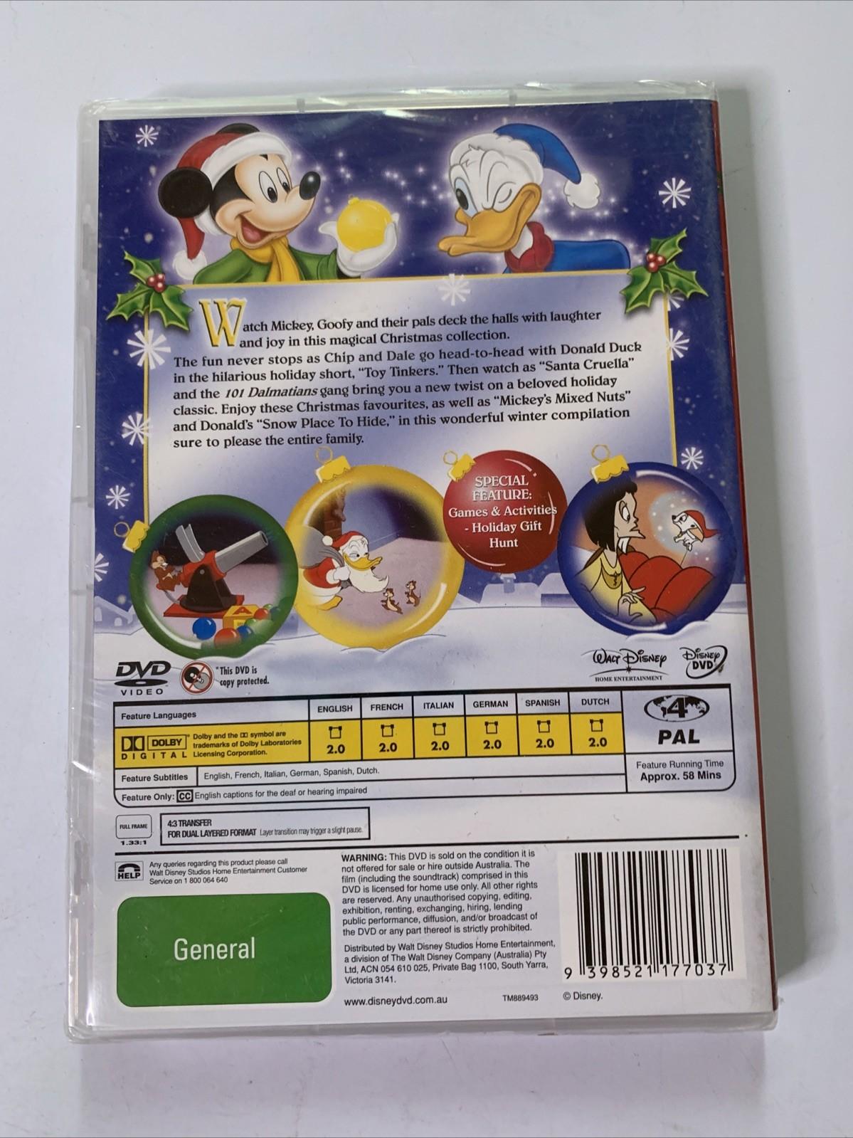 Disney's Christmas Favourites (DVD, 2005) Animation Region 4 NEW Sealed