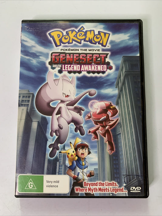 Pokemon The Movie: Genesect And The Legend Awakened (DVD, 2013) Region 4