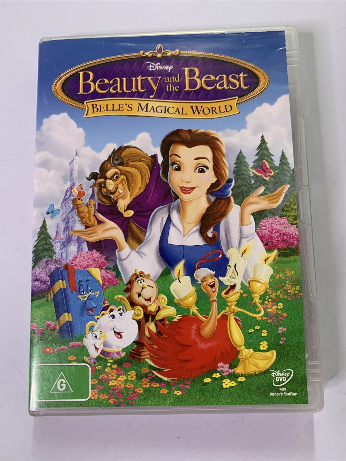 Disney Beauty And The Beast:Belle's Magical World (DVD, 1997) Region 4