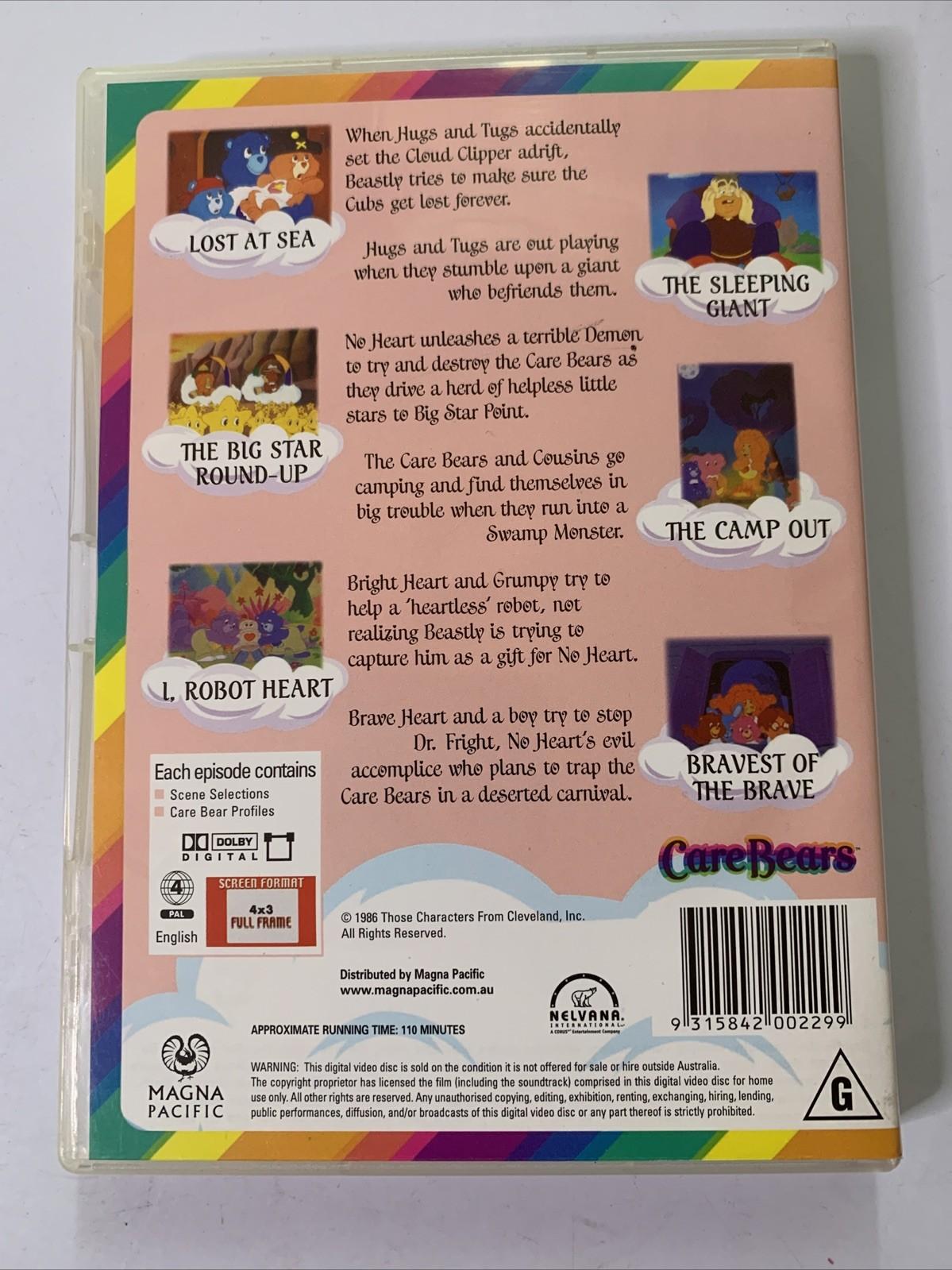 Care Bears : Volume 2 (DVD, 1988) Animation Region 4