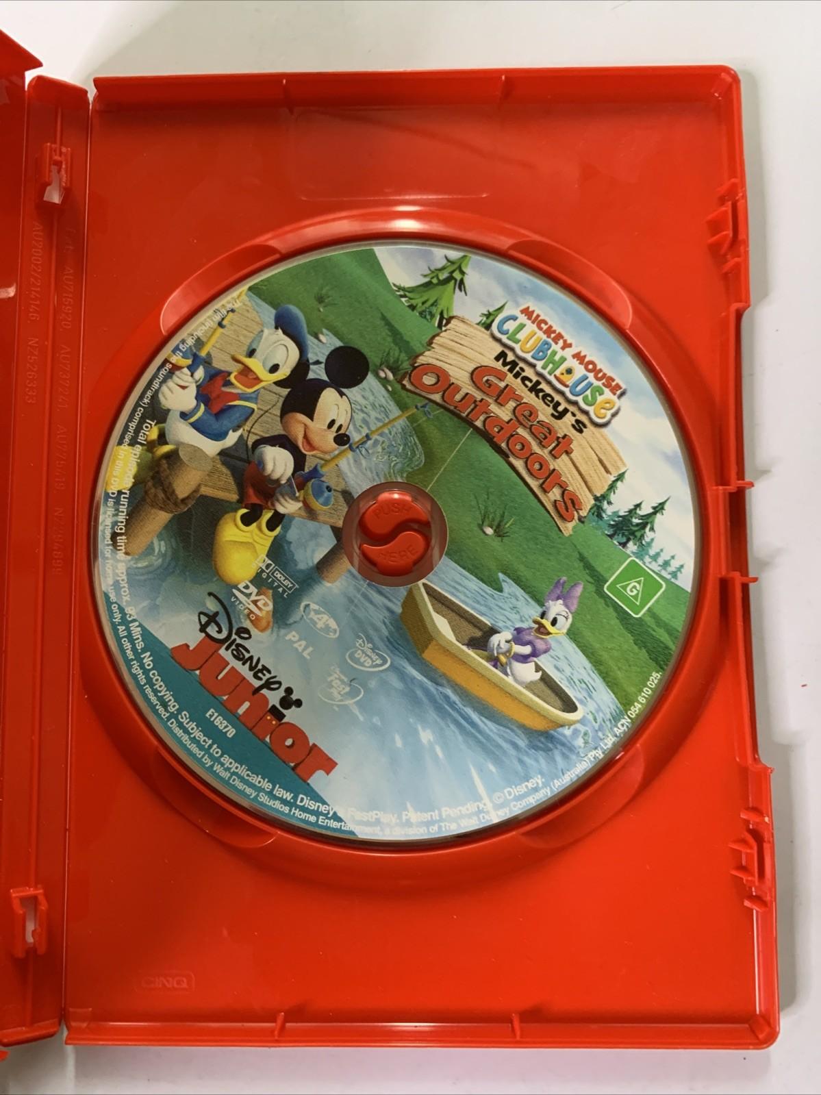 Mickey Mouse Clubhouse : Mickey's Great Outdoors (DVD, 2010) Disney Region 4