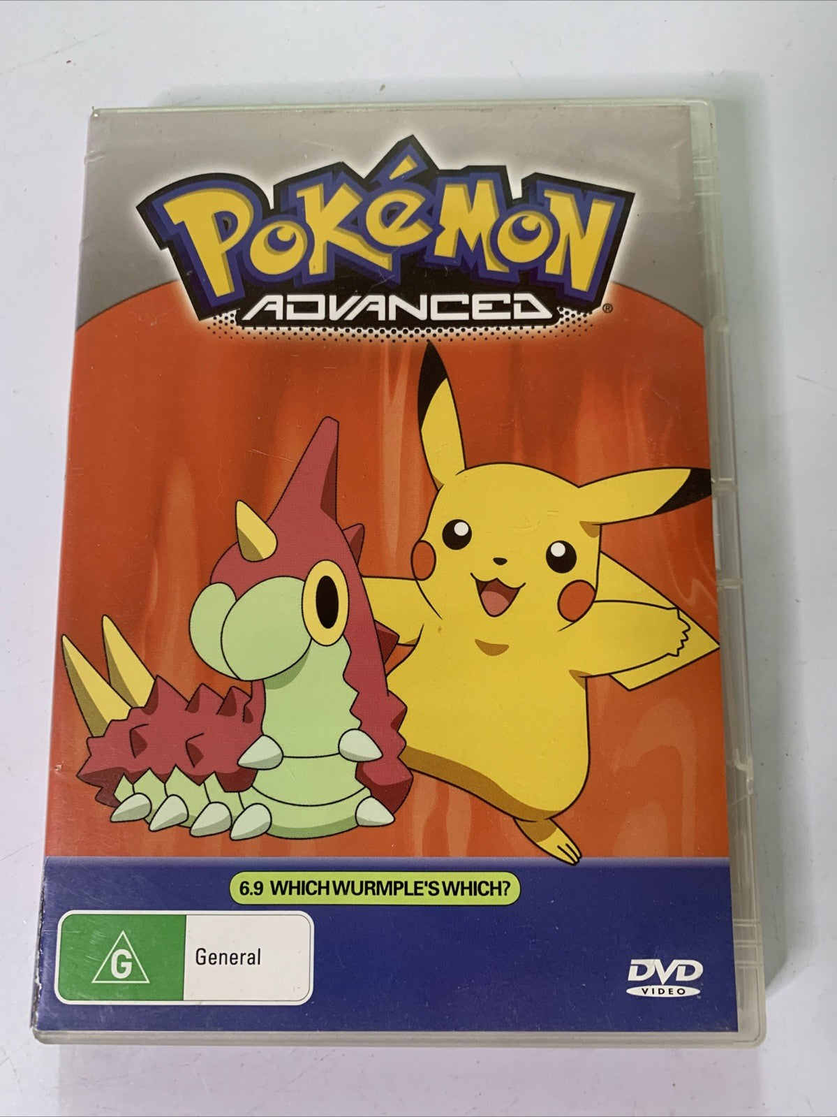 Pokemon Advanced : Which Wurmple's Which? 6.9 (DVD, 1998) Anime Region 4