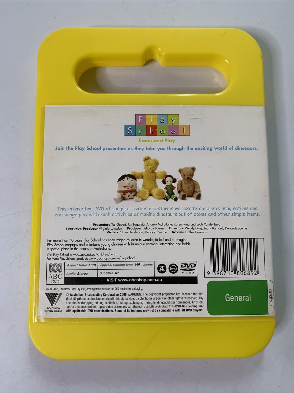 Play School: Dinosaurs (DVD, 2005) ABC Region 4