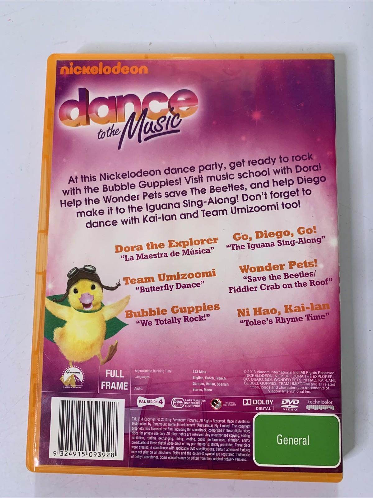 Nickelodeon Favorites: Dance To The Music! (DVD, 2013) Region 4