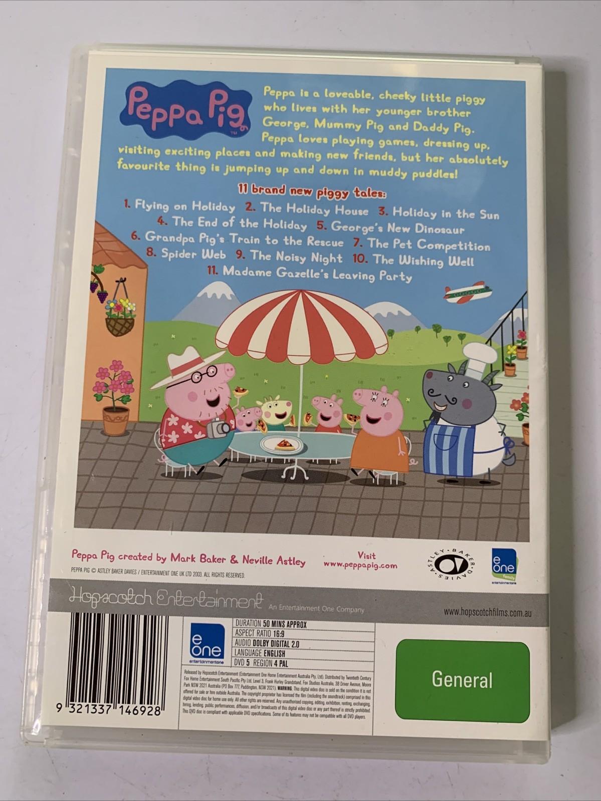 Peppa Pig: The Holiday And Other Stories (DVD, 2003) Animation Region 4
