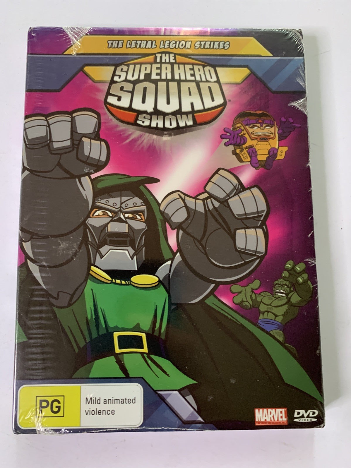 The Super Hero Squad Show: The Lethal Legion Strikes : Vol 3 (DVD, 2009) NEW