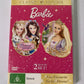 Barbie: The Princess And The Pauper & Rapunzel (DVD, 2004, 2-Discs) Region 4 &2