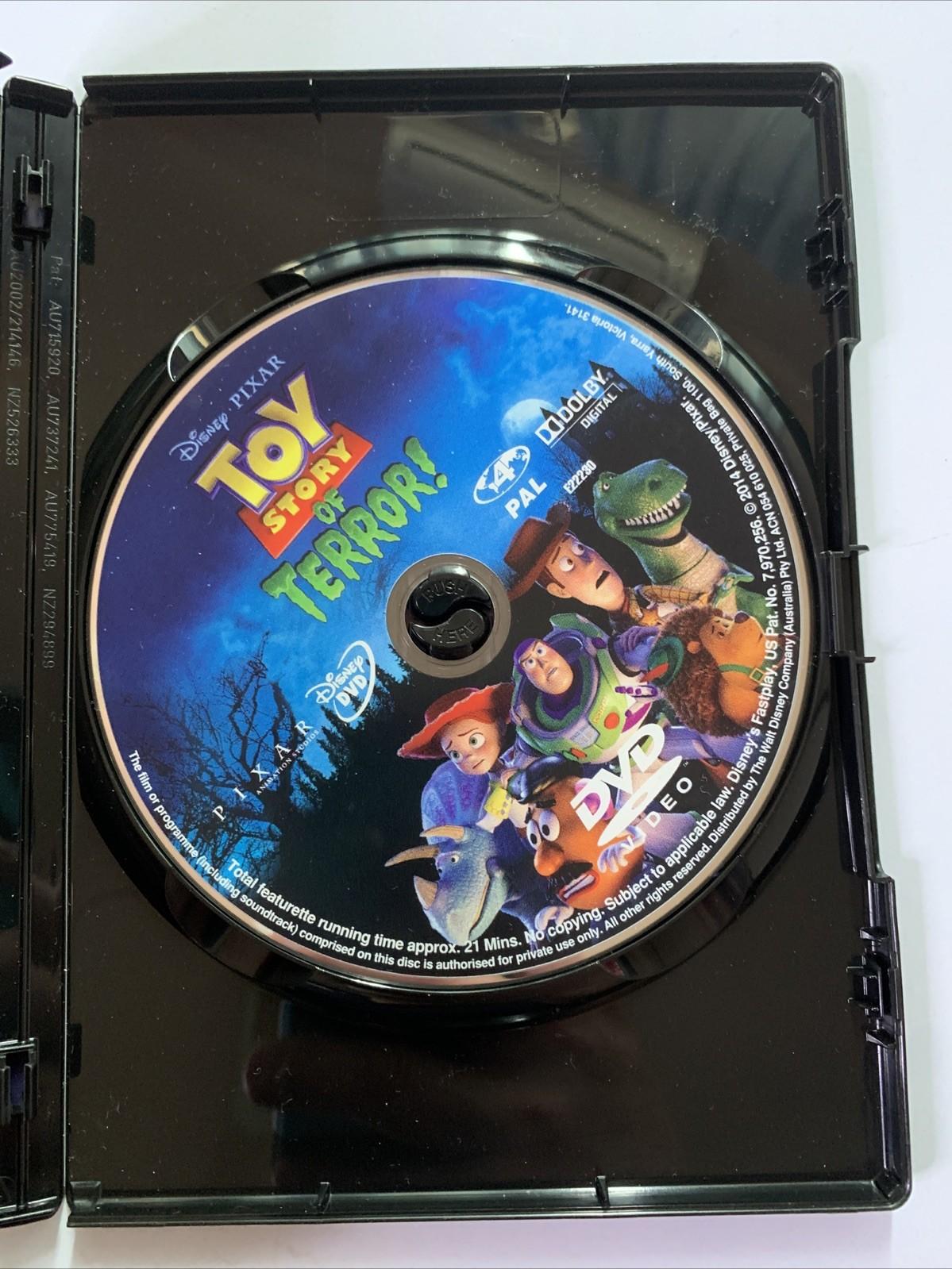 Toy Story Of Terror (DVD, 2013) Disney Pixar Animation Region 4