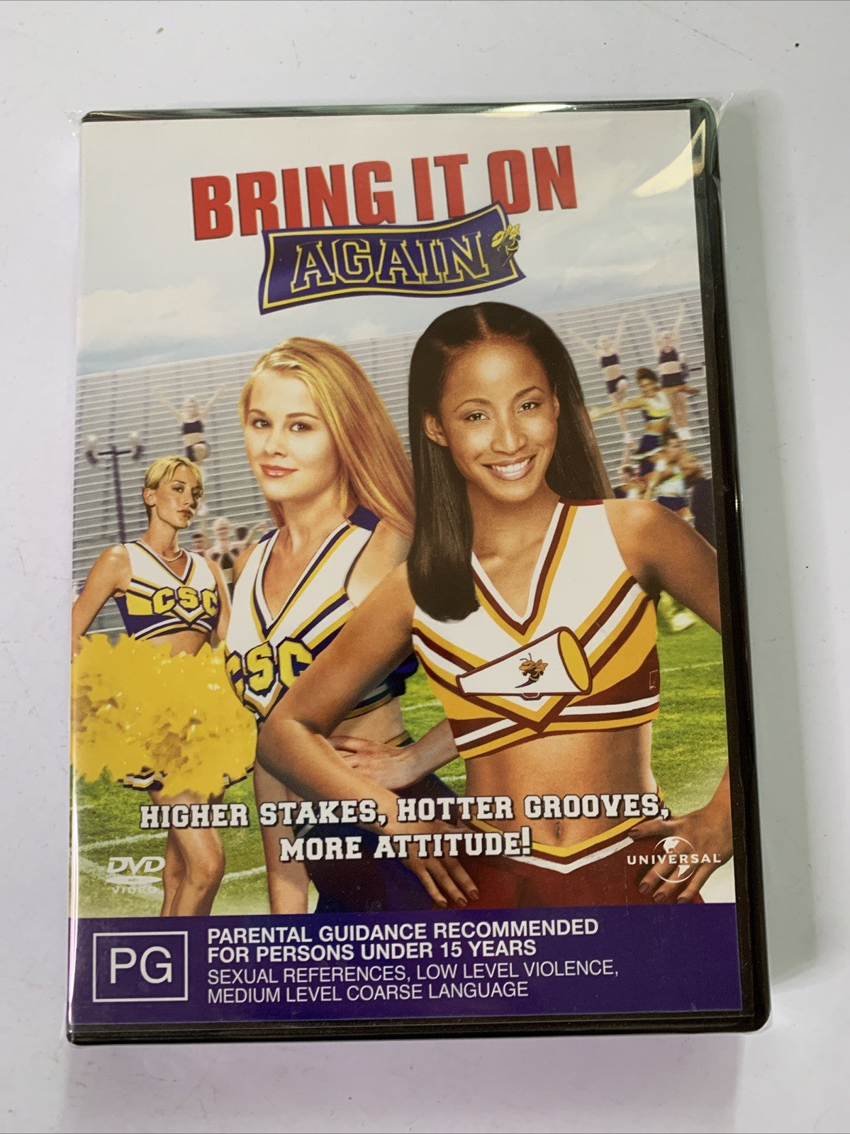 Bring It On Again (DVD, 2003) Anne Judson-Yager, Bree Turner Region 4 &2 NEW