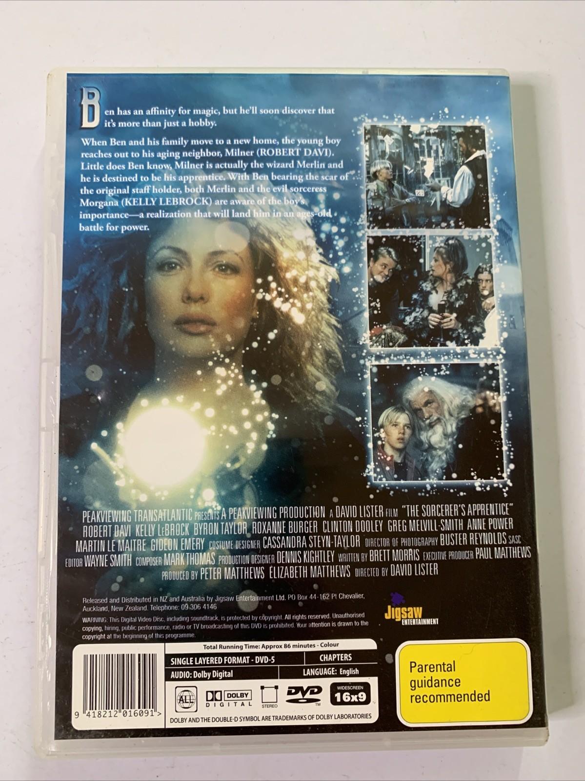 The Sorcerer's Apprentice (DVD, 2001) Robert Davi, Kelly LeBrock All Regions