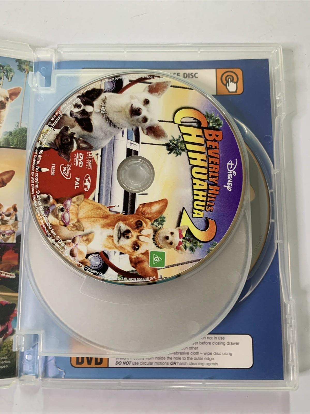 Beverly Hills Chihuahua 1, 2, 3 Collection (DVD, 3-Discs) Disney Region 4