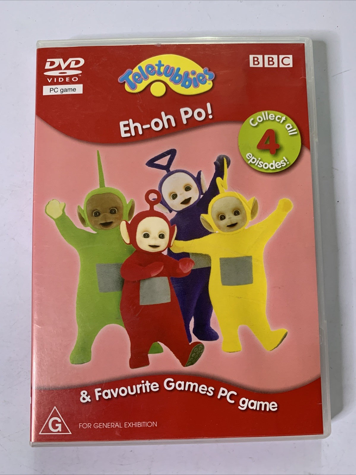 Teletubbies Eh-oh Po! PC DVD 2005 Windows Game