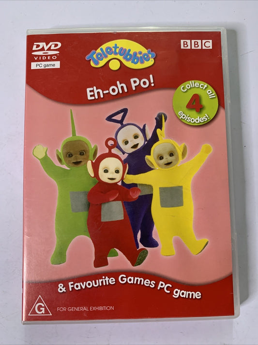 Teletubbies Eh-oh Po! PC DVD 2005 Windows Game