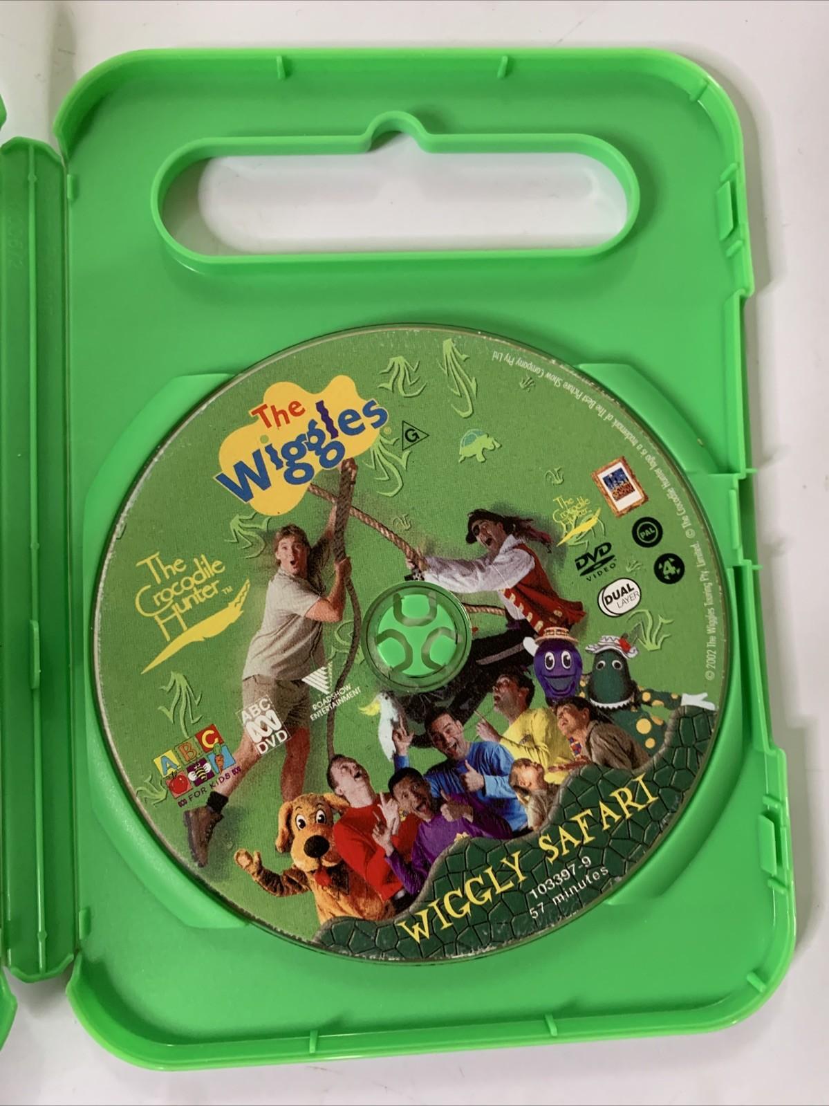 The Wiggles: Wiggly Safari (DVD, 2002) Steve Irwin ABC Kids Region 4