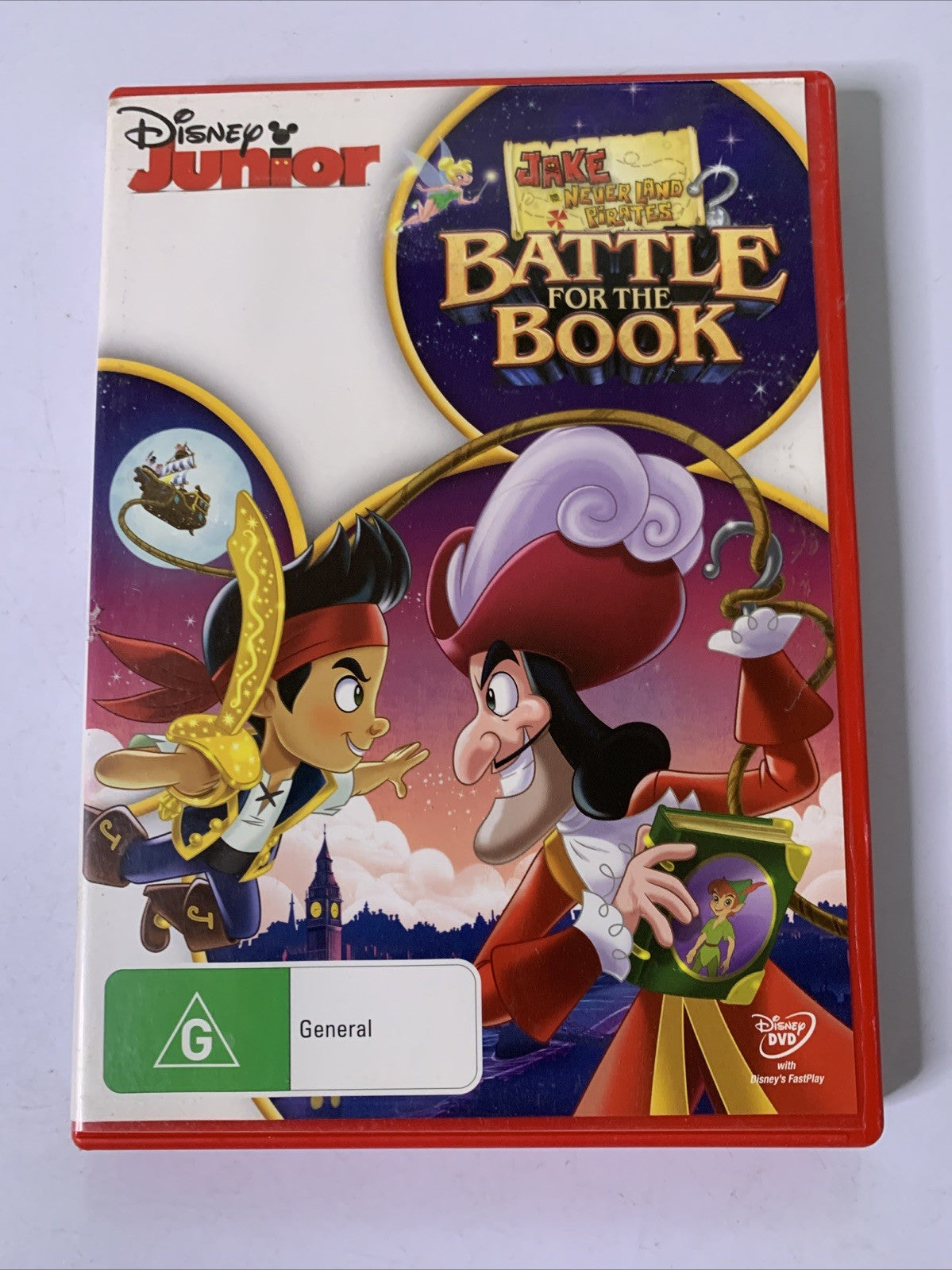 Jake And The Never Land Pirates: Battle For The Book (DVD, 2014) Disney Region 4