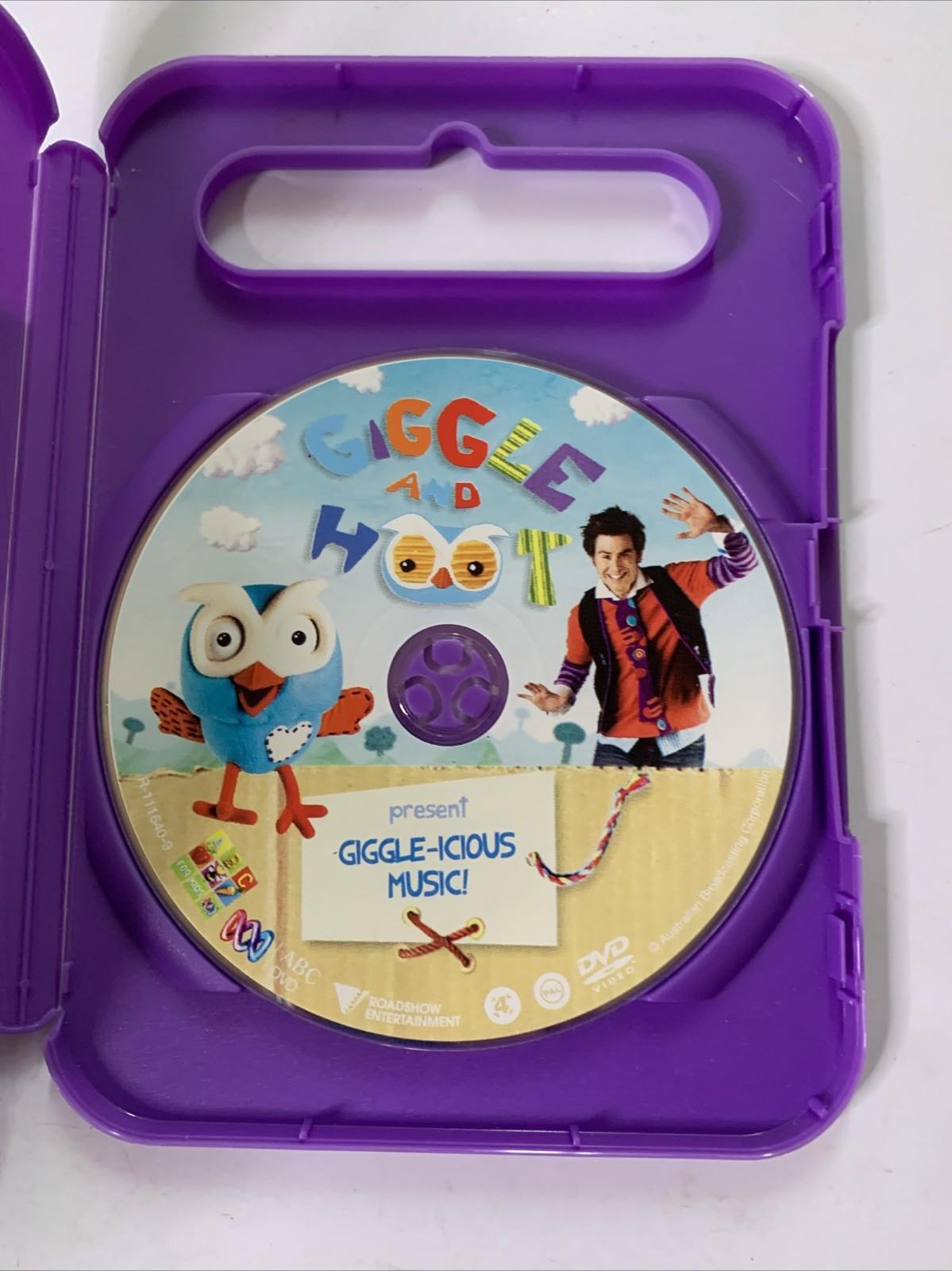 Giggle & Hoot: Giggle-Icious Music! (DVD, 2011) ABC Kids Region 4