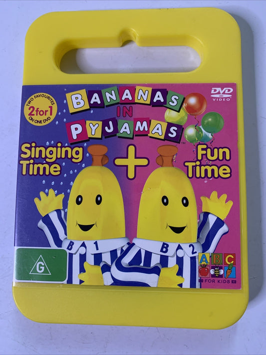 Bananas In Pyjamas: Singing Time / Fun Time (DVD, 2004) ABC Kids Region 4