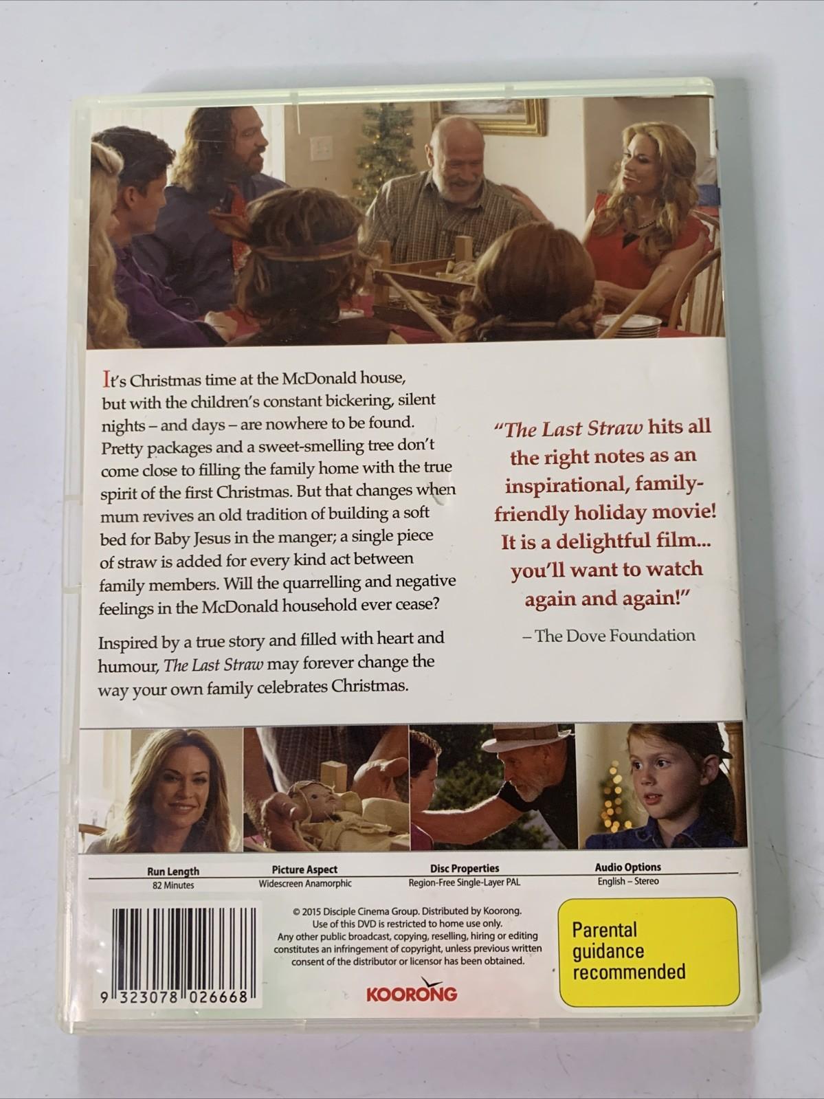 The Last Straw (DVD,2014) Madison Bontempo, Adam Johnson, Corbin Bernsen Region4