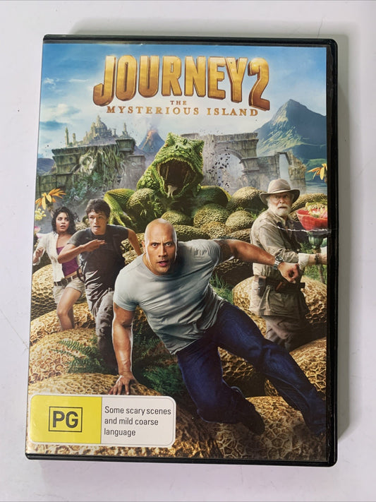 Journey 2: The Mysterious Island (DVD, 2012) The Rock Dwayne Johnson Region 4