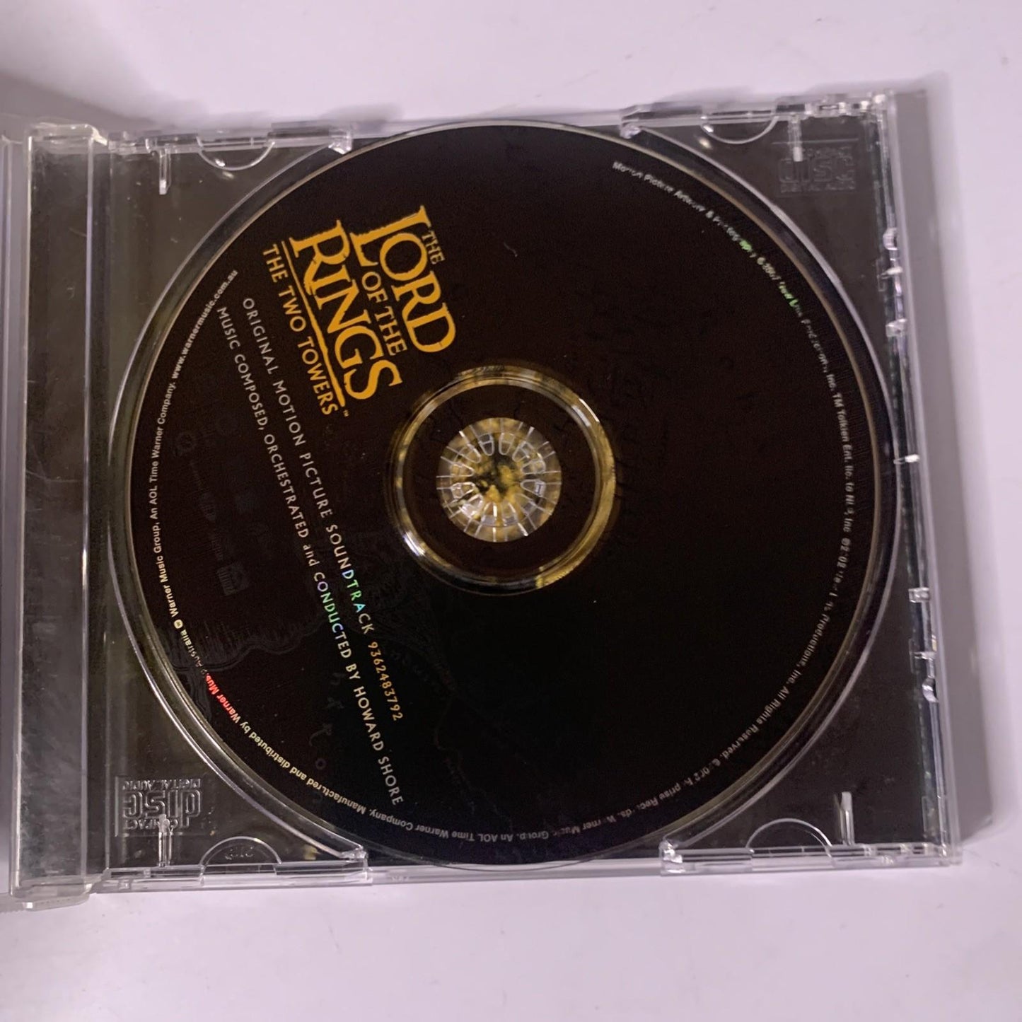 The Lord Of The Rings: The Two Towers Film Soundtrack OST (CD, 2002) Album