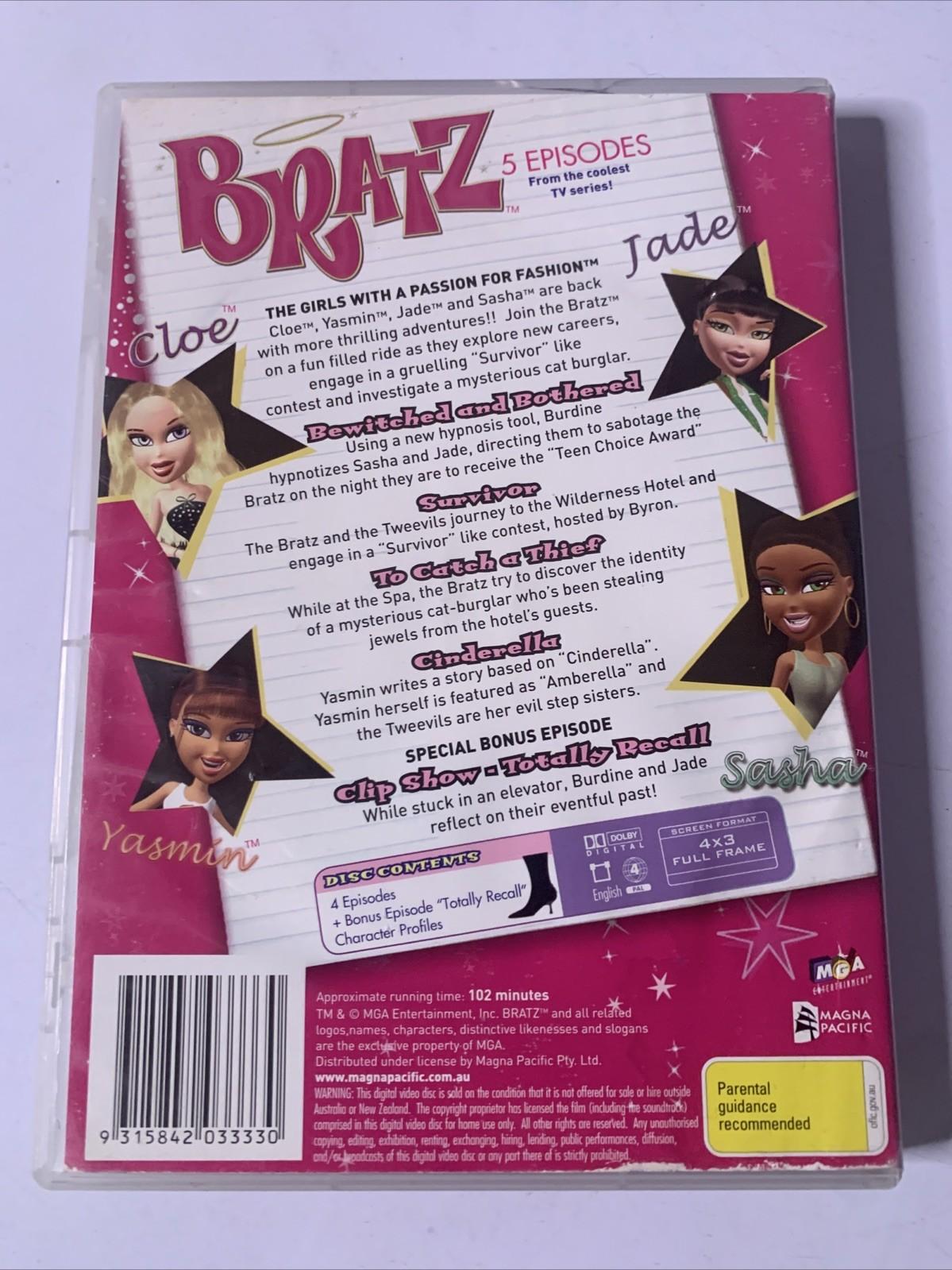 Bratz: Rock'n Princess (DVD, 2006) Animation Region 4