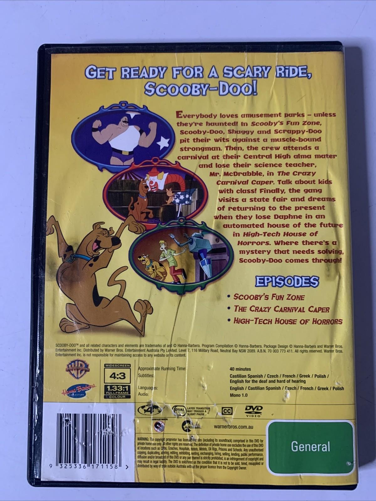 Scooby Doo And The Creepy Carnival (DVD, 2013) Animated Movie Region 4