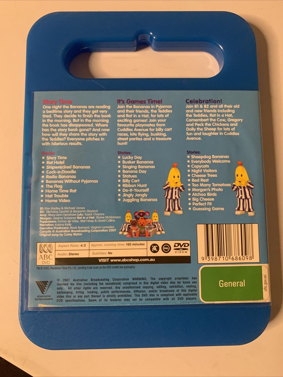 Bananas In Pyjamas: Story Time / It's Games Time / Celebration (DVD) Region 4