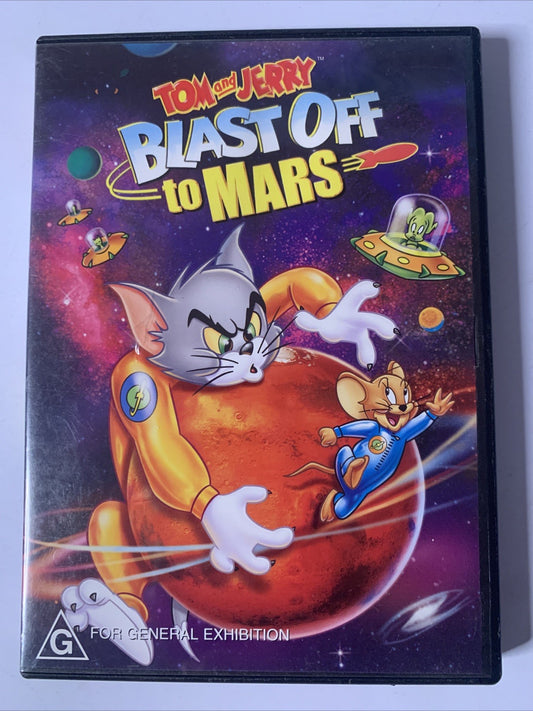 Tom And Jerry Blast Off To Mars (DVD, 2005) Animation Region 4