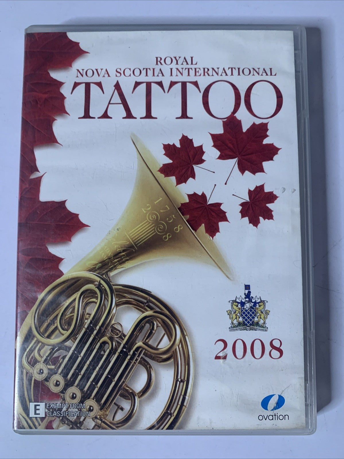Royal Nova Scotia International Tattoo 2008 (DVD, 2008) All Regions
