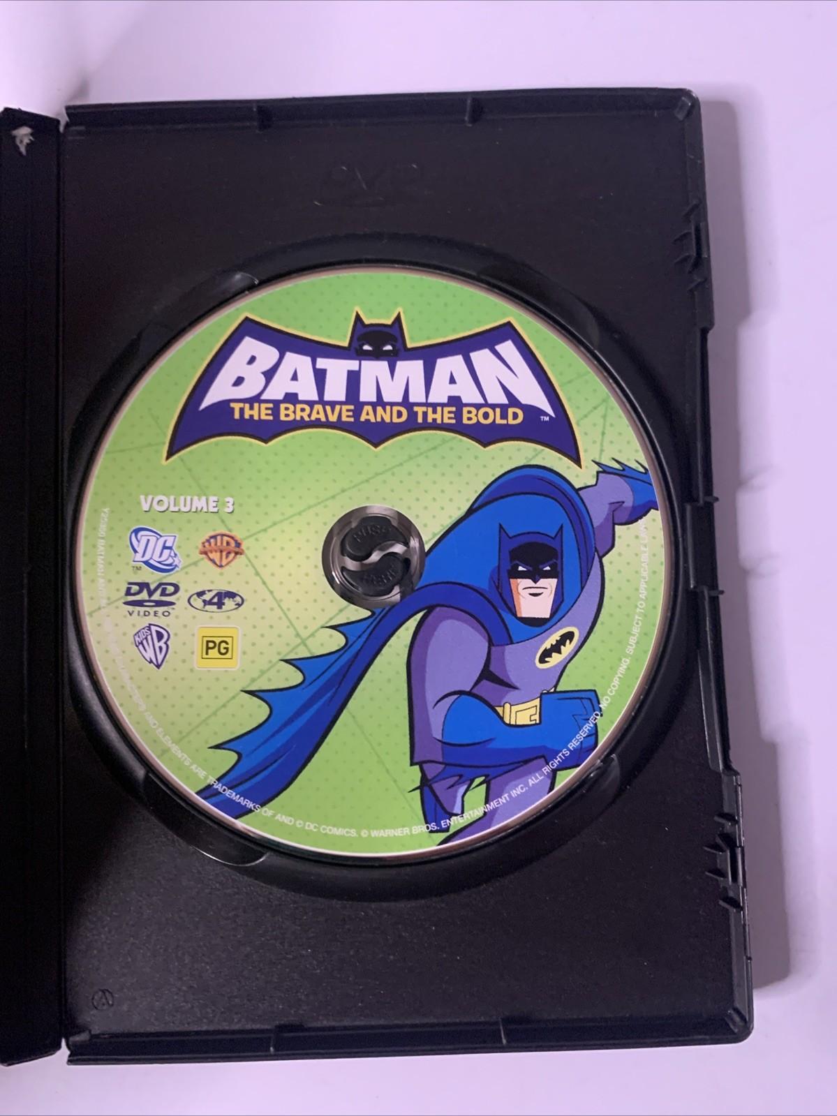 Batman: The Brave and the Bold Volume 3 (DVD, 2008) Animation Region 4