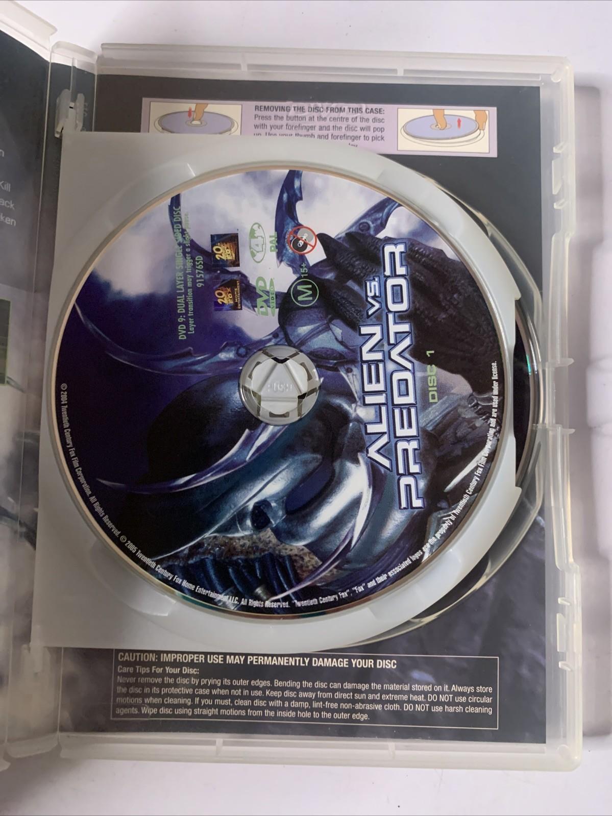 Alien Vs Predator (Special Edition, DVD, 2004, 2-Discs) Region 4