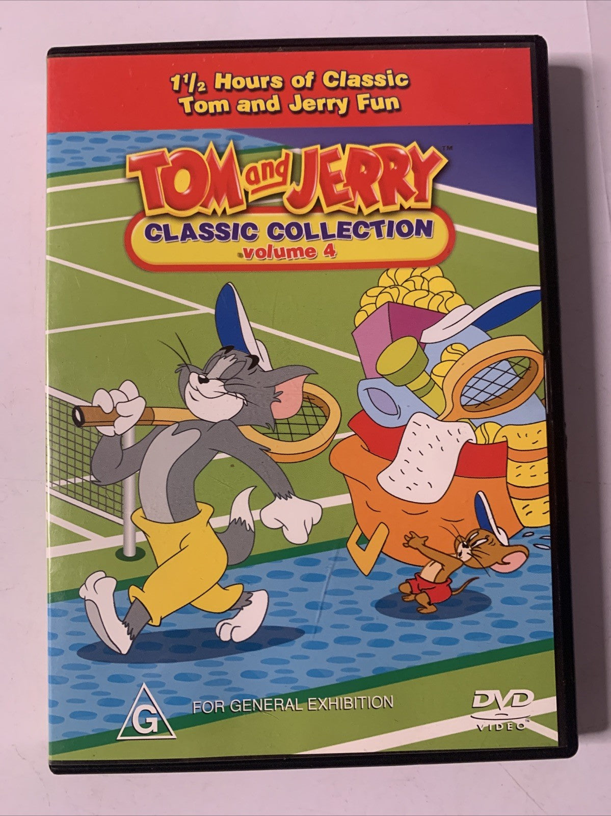 Tom And Jerry Classic Collection : Volume 4 (DVD, 2000) Animation Region 4